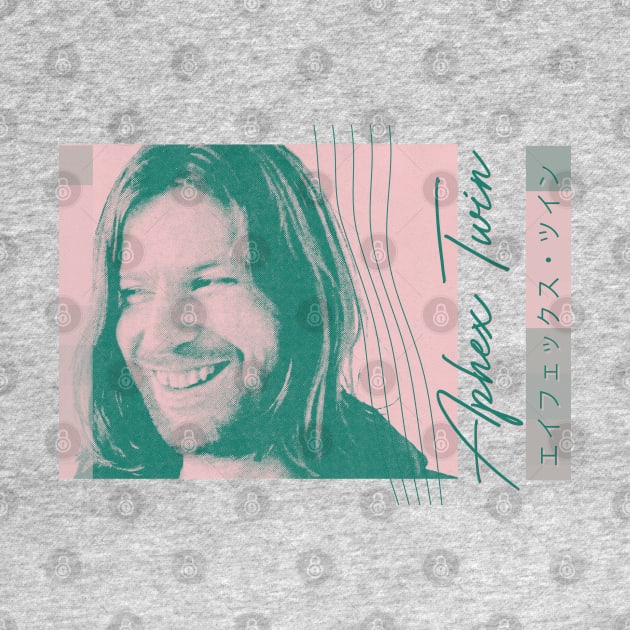 Aphex Twin ••••••••• Aesthetic Retro Fan Design by unknown_pleasures